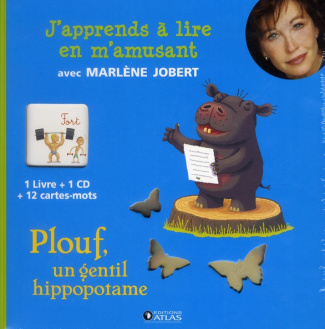 Plouf, un gentil hippopotame. Avec 1 CD audio