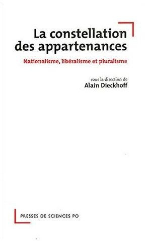 La constellation des appartenances. Nationalisme, libéralisme et pluralisme