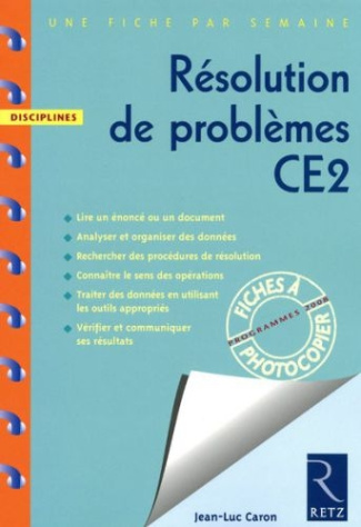 Résolution de problèmes CE2. Programme 2008