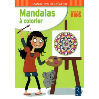 Mandalas à colorier. A partir de 8 ans