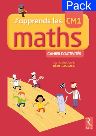Mathématiques CM1 J'apprends les maths. Pack de 6 cahiers d'activités, Edition 2017