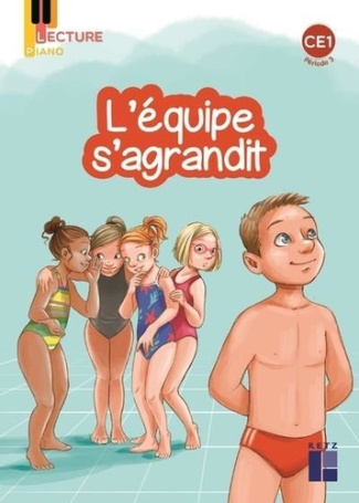 L'équipe s'agrandit Album lecture Piano CE1 série 2 période 3, pack de 5 exemplaires