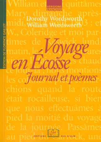 Voyage en Ecosse. Journal et poèmes