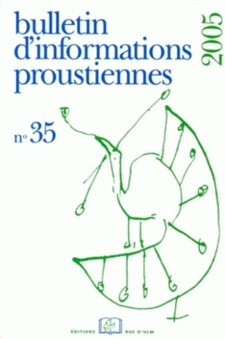 Bulletin d'Informations Proustiennes N° 35, 2005