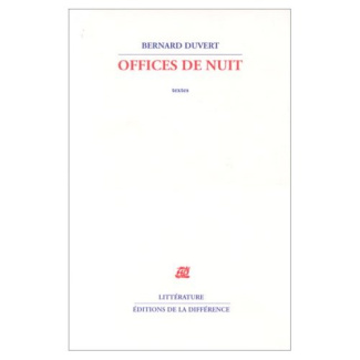 Offices de nuit. Textes