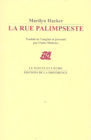 La rue Palimpseste. Edition bilingue français-anglais