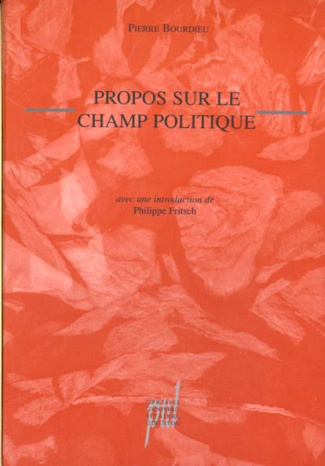 Propos sur le champ politique