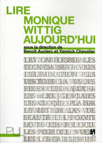 Lire Monique Wittig aujourd'hui