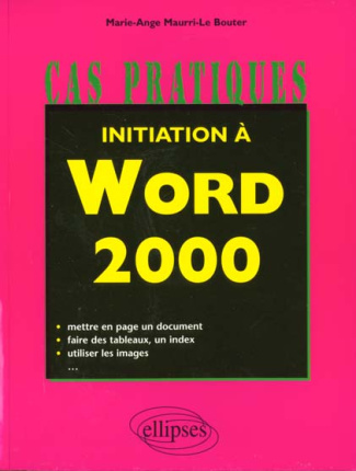 Initiation à Word 2000