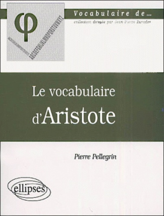 Le vocabulaire d'Aristote