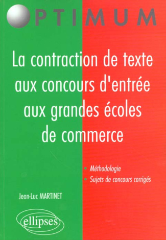 La contraction de texte aux concours d'entrée aux grandes écoles de commerce