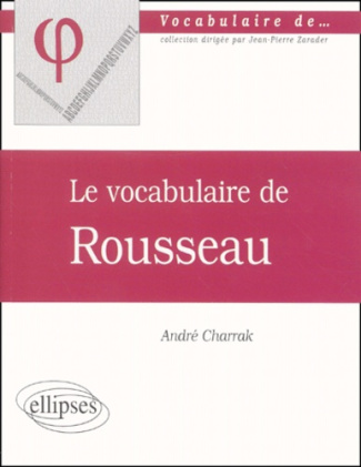 Le vocabulaire de Rousseau