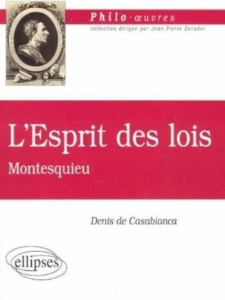 L'Esprit des lois, Montesquieu