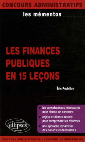 Les finances publiques en 15 leçons
