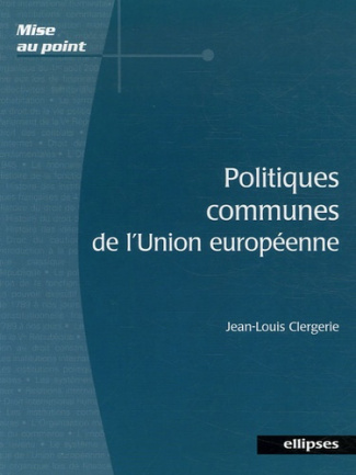 Politiques communes de l'Union européenne