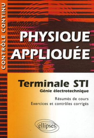 Physique appliquée Tle STI Génie électrotechnique