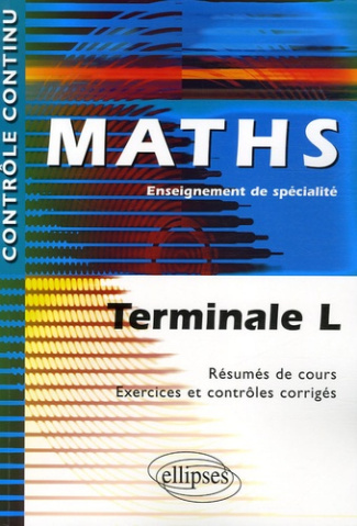 Maths Tle L. Enseignement de spécialité