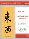 MALRAUX, LA CONDITION HUMAINE