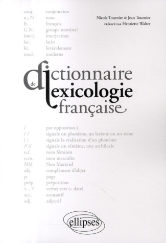 Dictionnaire de lexicologie française