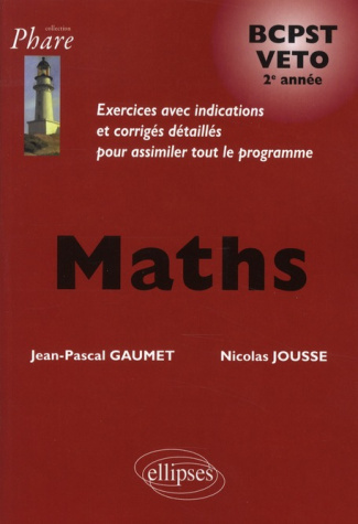 Maths BCPST VETO 2e année
