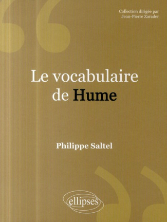 Le vocabulaire de Hume