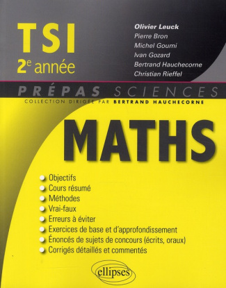 Mathématiques TSI 2e année