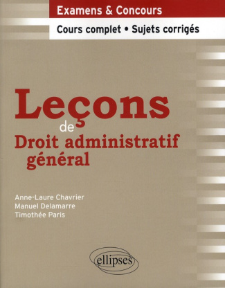 Leçons de Droit administratif général