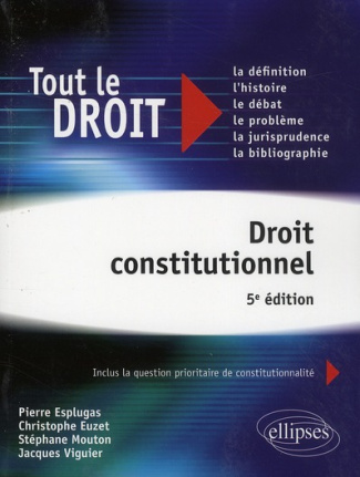 Droit constitutionnel . 5e édition