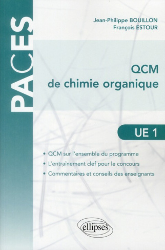 QCM chimie organique UE1