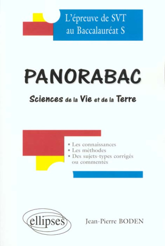 Panorabac. L'épreuve de SVT au Baccalauréat S (enseignement obligatoire)