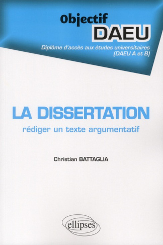 La dissertation. Rédiger un texte argumentatif