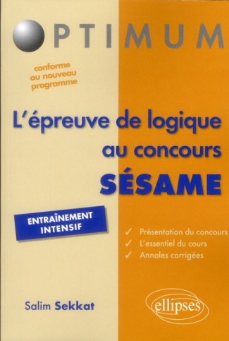 L'épreuve de logique au concours SESAME