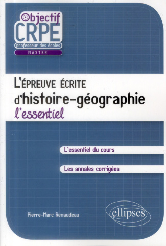 L'épreuve écrite d'histoire-géographie. L'essentiel