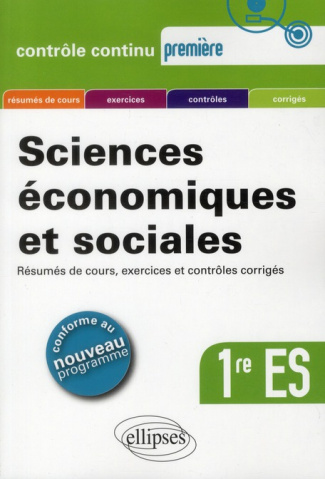 Sciences économiques et sociales 1e ES