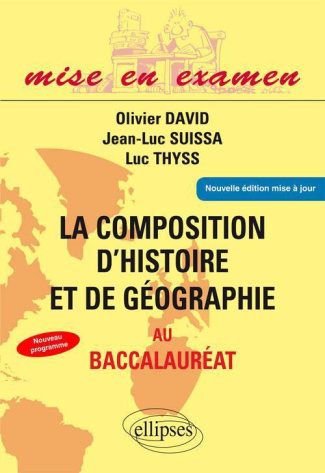 La composition d'histoire et de géographie au baccalauréat