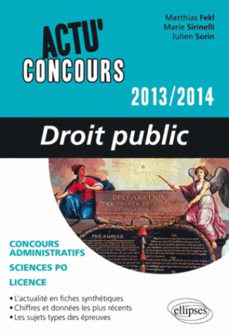 Droit public. Edition 2013-2014