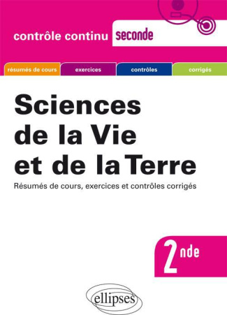 Sciences de la Vie et de la Terre, 2e. Conforme au nouveau programme