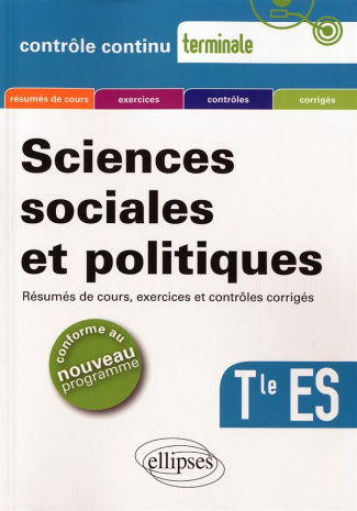 Sciences sociales et politiques Tle ES