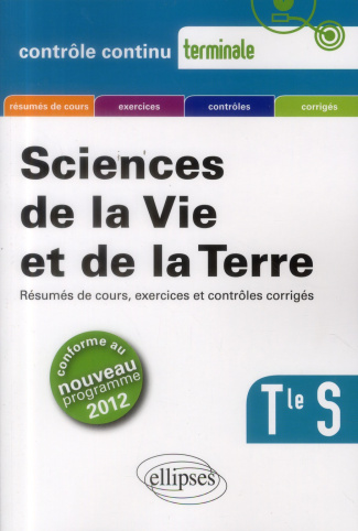 Sciences de la Vie et de la Terre Tle S