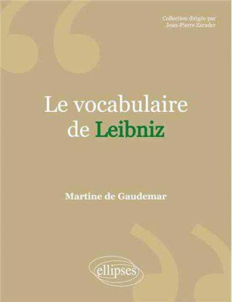 Le vocabulaire de Leibniz
