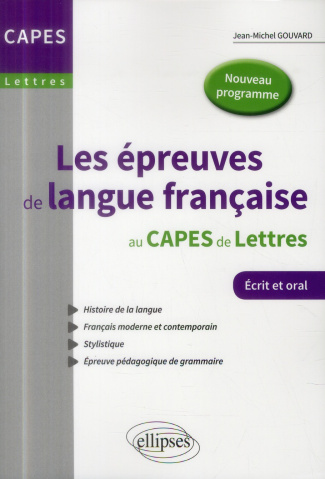 Les épreuves de langue française au CAPES de Lettres