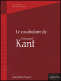 Le vocabulaire de Kant