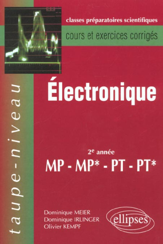 ELECTRONIQUE MP MP* PT PT* 2EME ANNEE. Cours et exercices corrigés