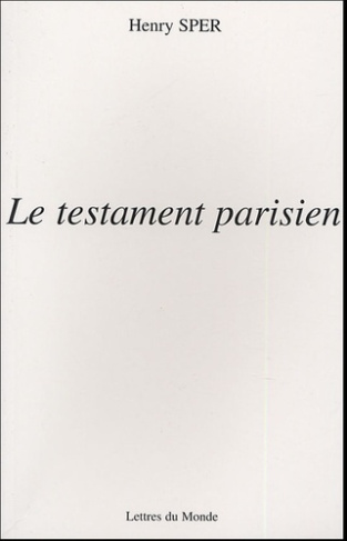LE TESTAMENT PARISIEN