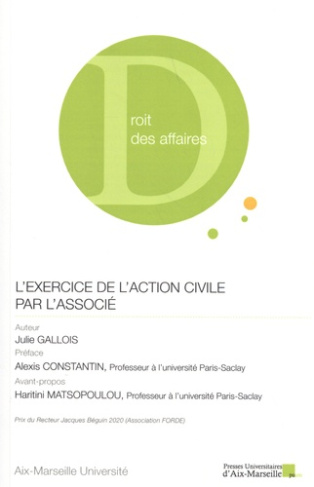 L'exercice de l'action civile par l'associé