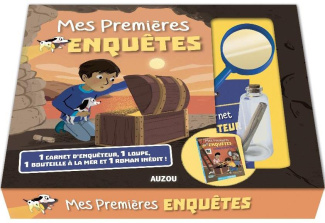 Mes premières enquêtes Tome 8 : Le trésor de la femme pirate. Coffret avec 1 carnet d'enquêteur, 1 l