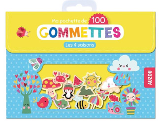 Ma pochette de 100 gommettes Les 4 saisons