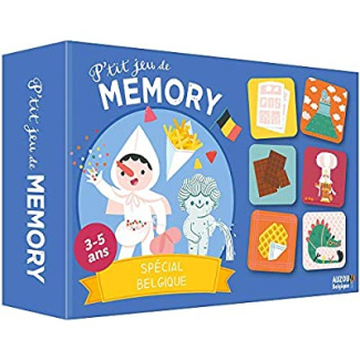 P'TITS JEUX - MON P'TIT JEU DE MEMORY - SPECIAL BELGIQUE