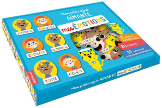 Mes émotions. Avec 2 tableaux magnétiques, 80 aimants, 10 cartes pour comprendre ses émotions