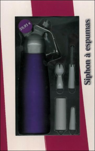 Coffret Siphon à espumas